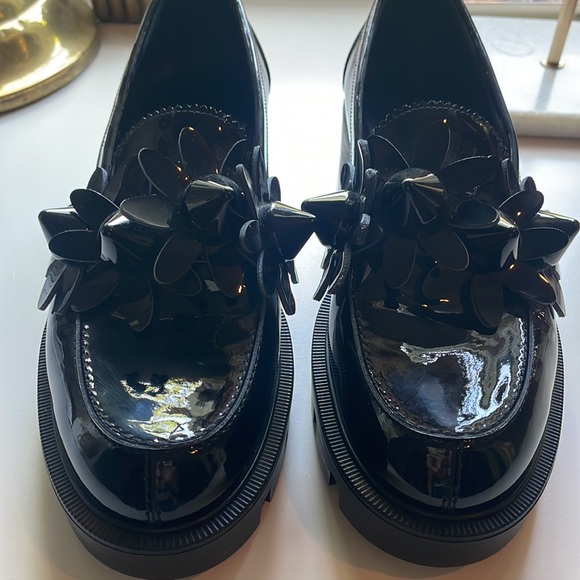 Christian Louboutin black loafers